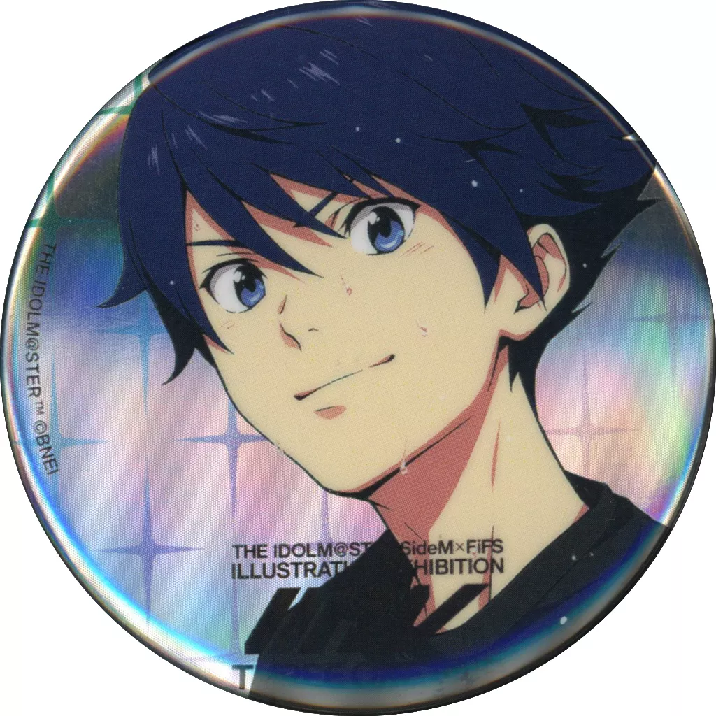 大河タケル 「アイドルマスター SideM×FiFS イラスト展 スリー・ワン・ファイヴ トレーディングホログラム缶バッジ VOL.1 -表情A-」