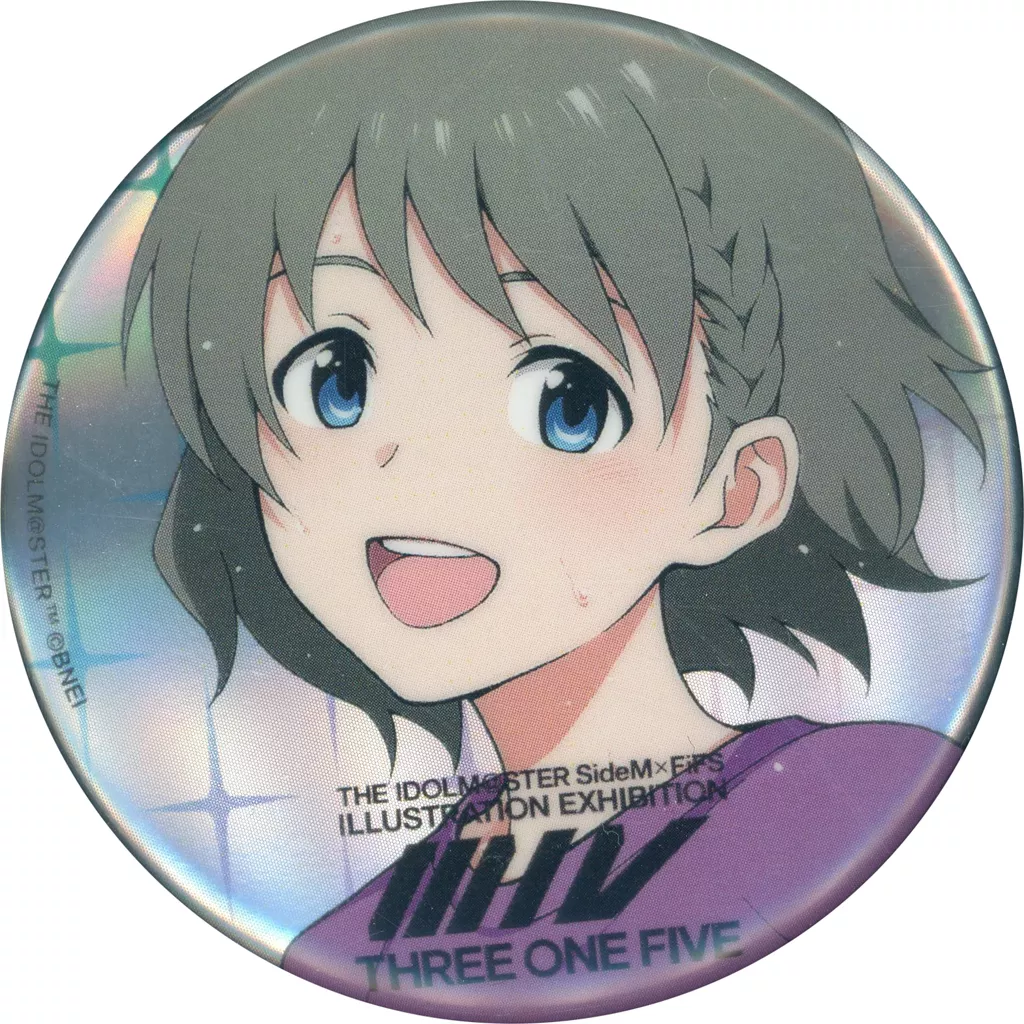 卯月巻緒 「アイドルマスター SideM×FiFS イラスト展 スリー・ワン・ファイヴ トレーディングホログラム缶バッジ VOL.1 -表情C-」