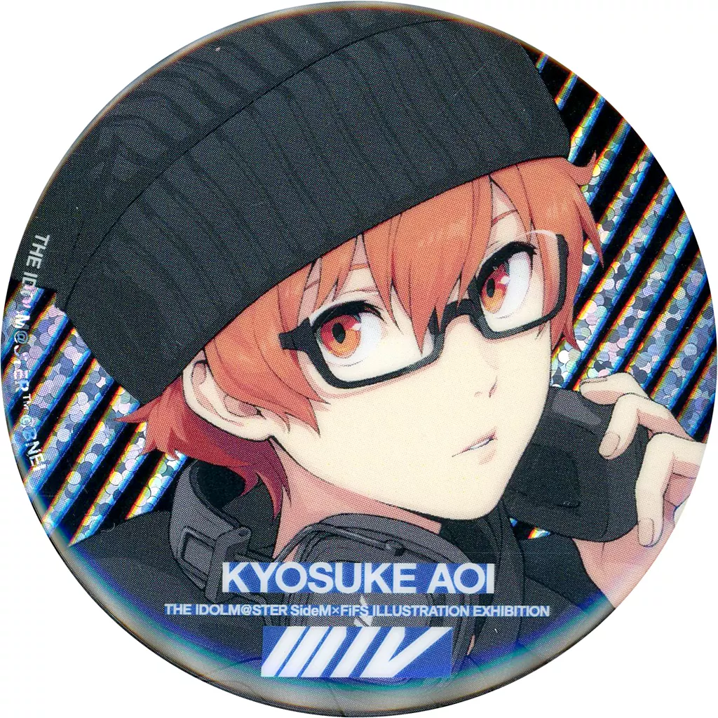 蒼井享介 「アイドルマスター SideM×FiFS イラスト展 スリー・ワン・ファイヴ トレーディングホログラム缶バッジ VOL.1 -等身-」