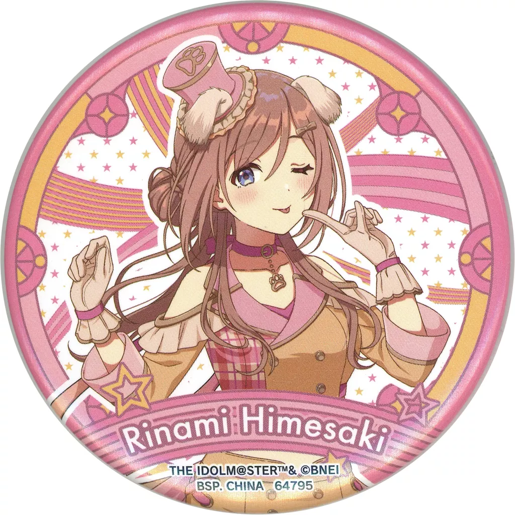 姫崎莉波 コレクション缶バッジ 「一番くじ 学園アイドルマスター」 O賞