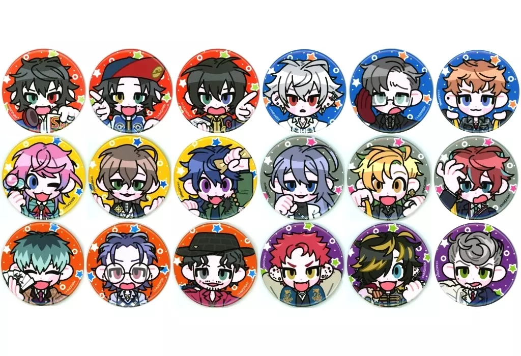 バッジ・ピンズ　全18種セット 「映画 ヒプノシスマイク -Division Rap Battle-×ドン・キホーテ＆アピタ＆ピアゴ ミニキャラ缶バッジコレクション」