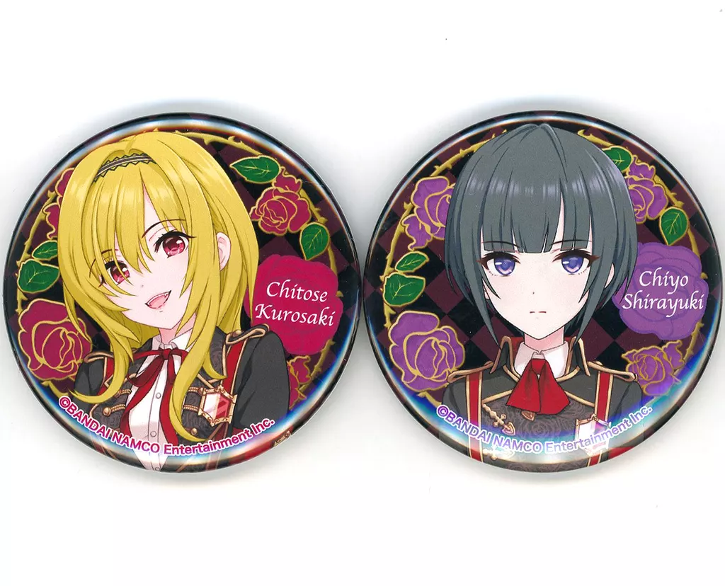 VelvetRose 缶バッジ2個セット(VelvetRoseのFascinateクッキー) 「アイドルマスター シンデレラガールズ(モバイル版)」