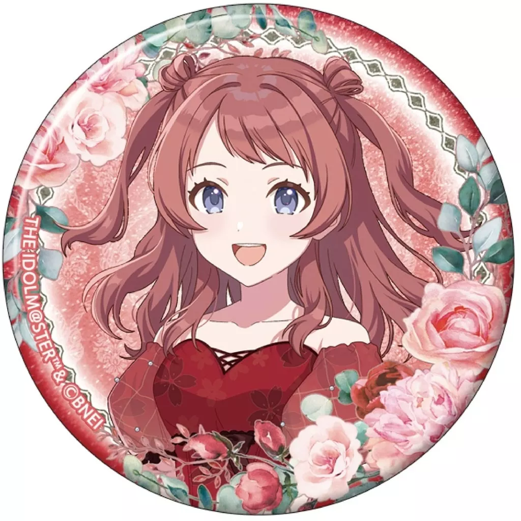 花海咲季 グリッター缶バッジ 「学園アイドルマスター」