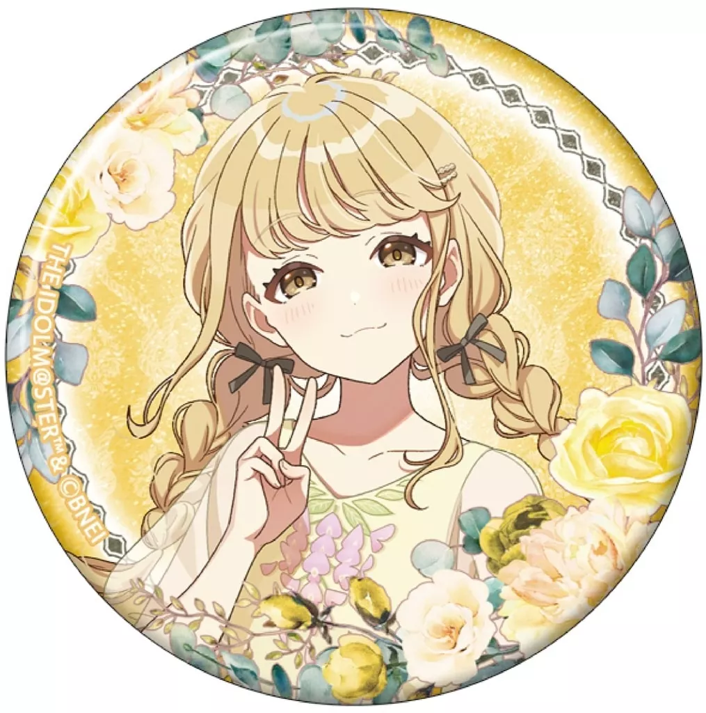 藤田ことね グリッター缶バッジ 「学園アイドルマスター」