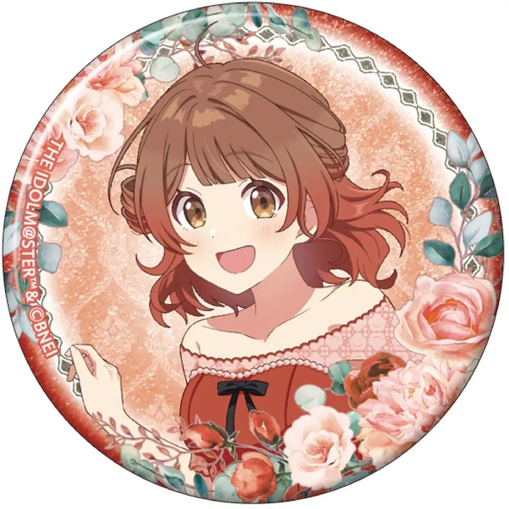 花海佑芽 グリッター缶バッジ 「学園アイドルマスター」