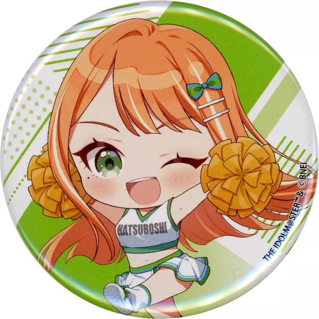 紫雲清夏 缶バッジ 「コトブキヤくじ 学園アイドルマスター CHEERFUL!」 D-10賞