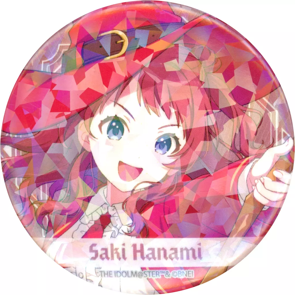 花海咲季 「学園アイドルマスター グッズフェア in ゲーマーズ 第2弾 ホログラム缶バッジ 03.魔法使いver.(描き下ろしイラスト)」