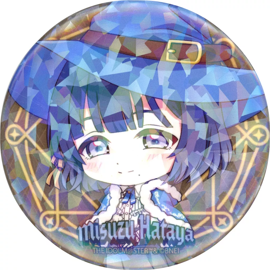 秦谷美鈴 「学園アイドルマスター グッズフェア in ゲーマーズ 第2弾 ホログラム缶バッジ 01.魔法使いver.(ミニキャライラスト)」