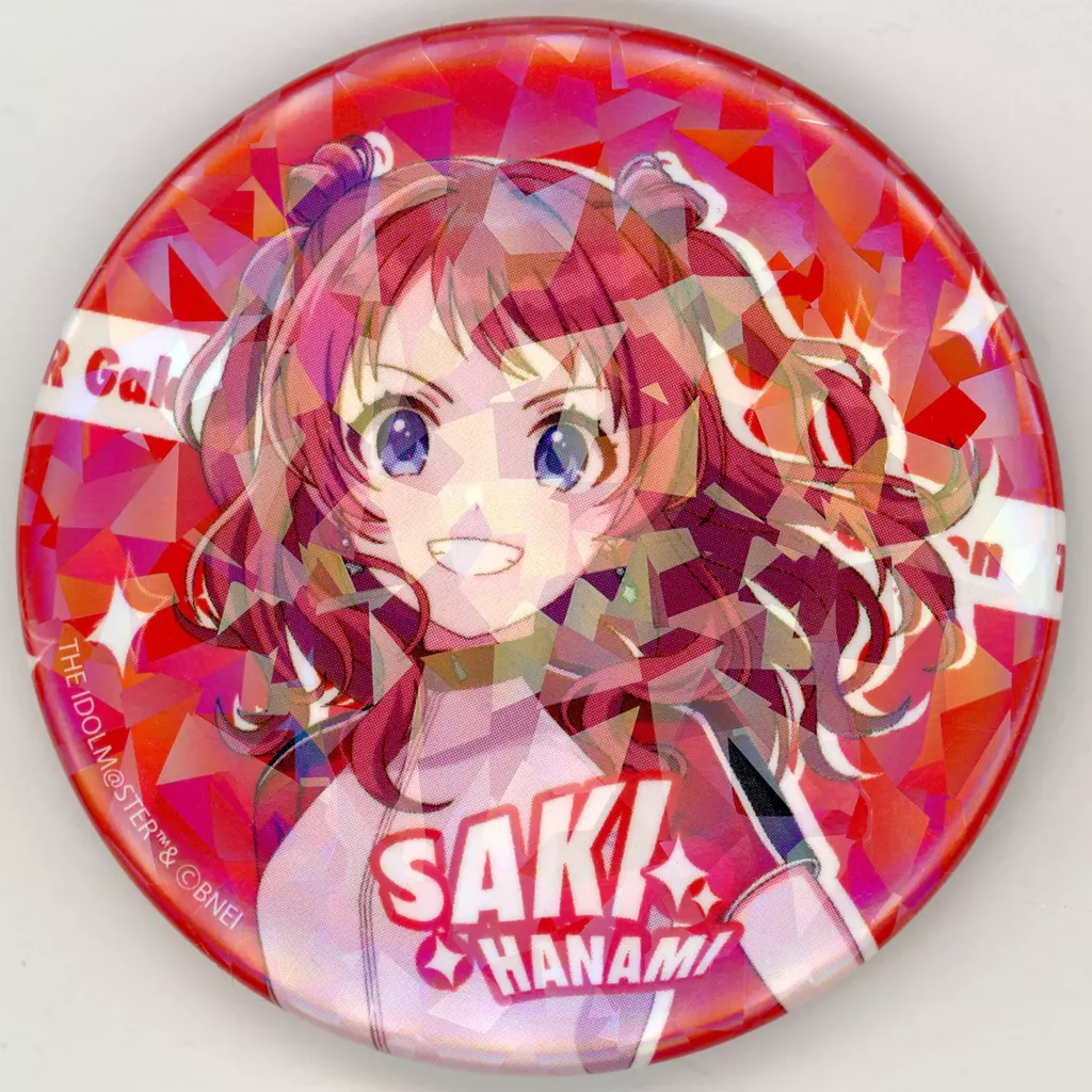 花海咲季 「学園アイドルマスター POP UP SHOP in 渋谷モディ HATSUBOSHI SNAP ホログラム缶バッジ」