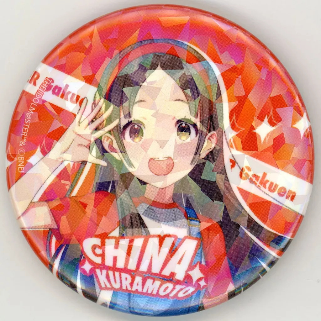倉本千奈 「学園アイドルマスター POP UP SHOP in 渋谷モディ HATSUBOSHI SNAP ホログラム缶バッジ」