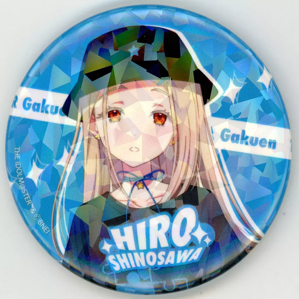 篠澤広 「学園アイドルマスター POP UP SHOP in 渋谷モディ HATSUBOSHI SNAP ホログラム缶バッジ」