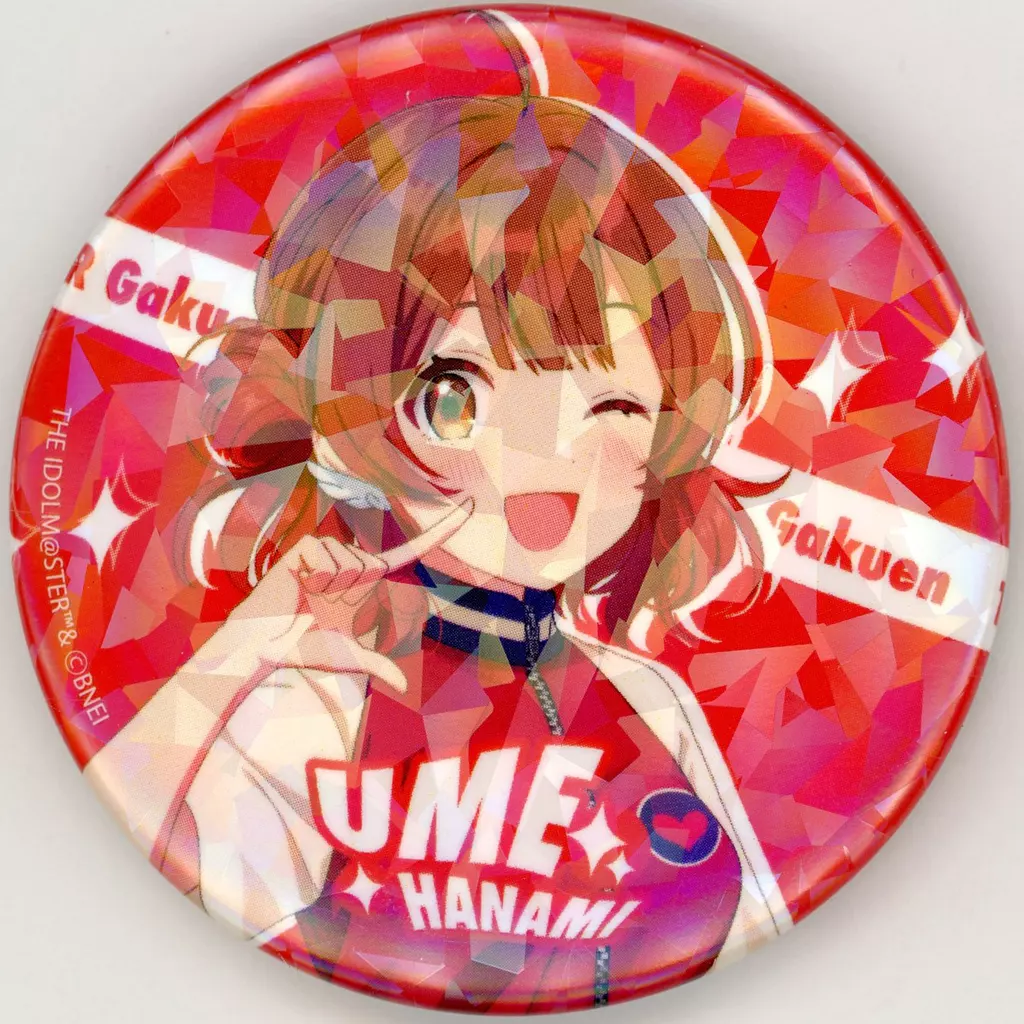 花海佑芽 「学園アイドルマスター POP UP SHOP in 渋谷モディ HATSUBOSHI SNAP ホログラム缶バッジ」
