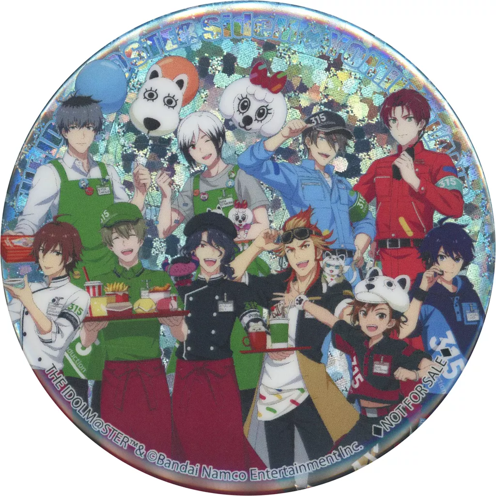 集合 オリジナルホログラムカンバッジ 「アイドルマスター SideM×よみうりランド」 特別前売りワンデーパスご購入特典