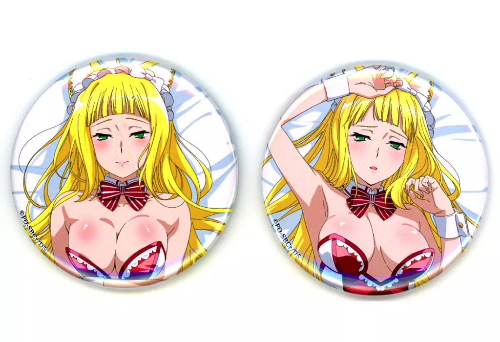 サンジョウノ・春姫(バニー) 缶バッジセット(2個セット) 「ダンジョンに出会いを求めるのは間違っているだろうかV」 Mios限定