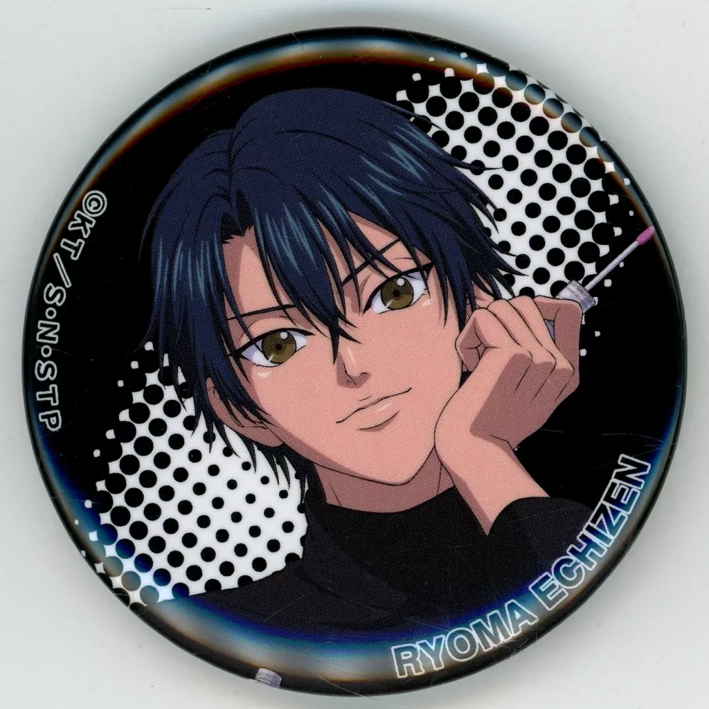 テニスの王子様 伊勢丹 ISETAN 缶バッジ ノーマル 越前リョーマ 駿河屋 -<中古>越前リョーマ(ノーマル) 「新テニスの王子様×三越伊勢丹