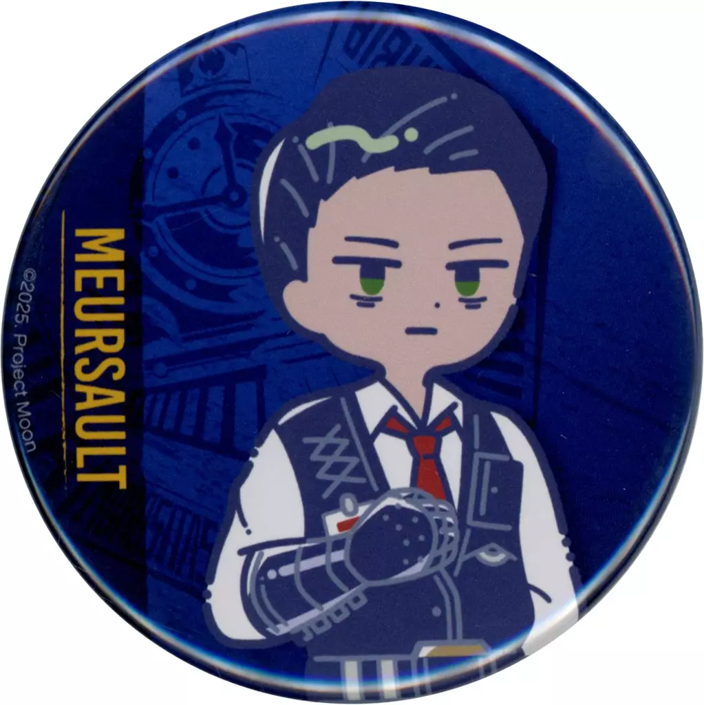 バッジ・ピンズ　ムルソー 缶バッジ 「DMMスクラッチ! Limbus Company れとぽぷシリーズ スクラッチ」 D-6賞