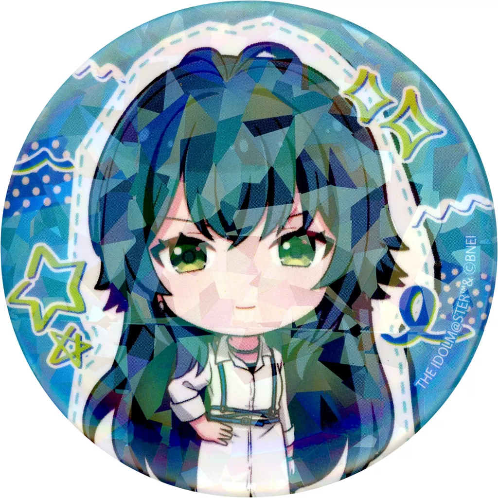 月村手毬 「学園アイドルマスター ホログラム缶バッジ 06/ストリートファッションver.(ミニキャライラスト)」