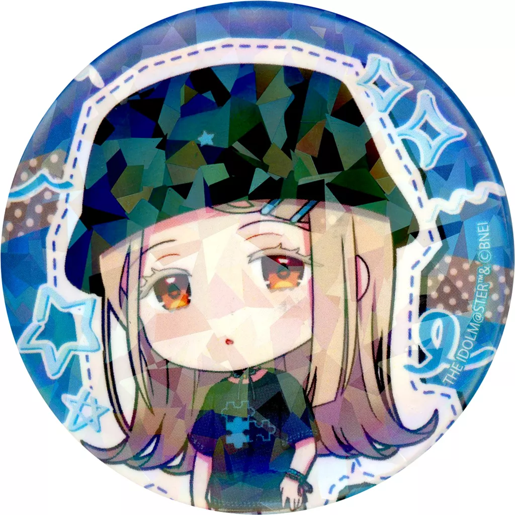 篠澤広 「学園アイドルマスター ホログラム缶バッジ 06/ストリートファッションver.(ミニキャライラスト)」