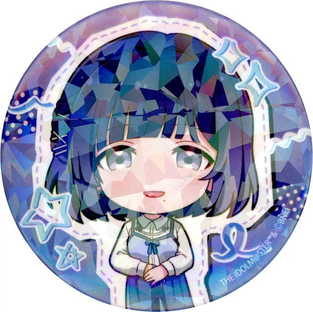 秦谷美鈴 「学園アイドルマスター ホログラム缶バッジ 06/ストリートファッションver.(ミニキャライラスト)」