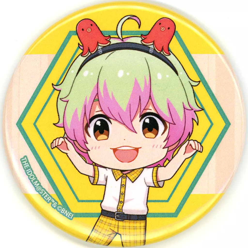 猫柳キリオ 「アイドルマスターシリーズ×西武園ゆうえんち レトロフェス 缶バッジ ミニキャライラスト BOX SideM」