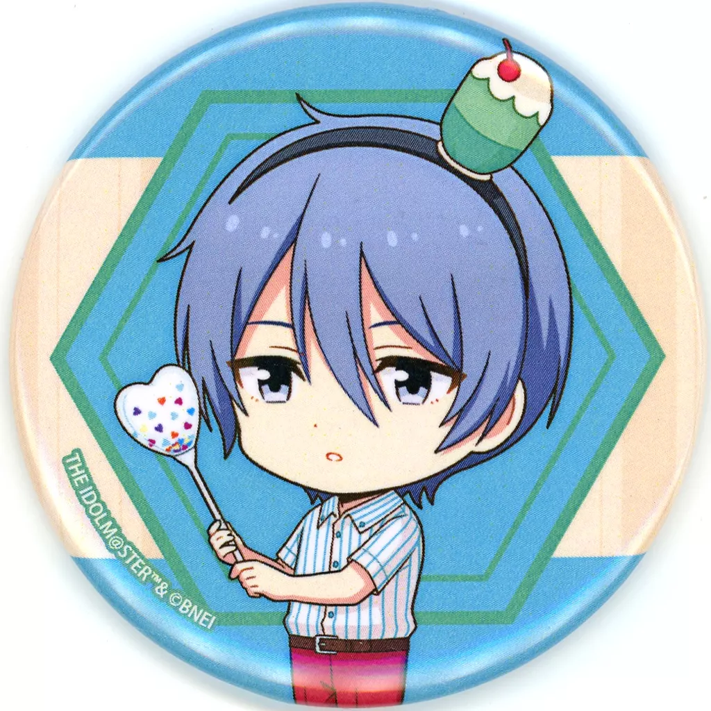 榊夏来 「アイドルマスターシリーズ×西武園ゆうえんち レトロフェス 缶バッジ ミニキャライラスト BOX SideM」