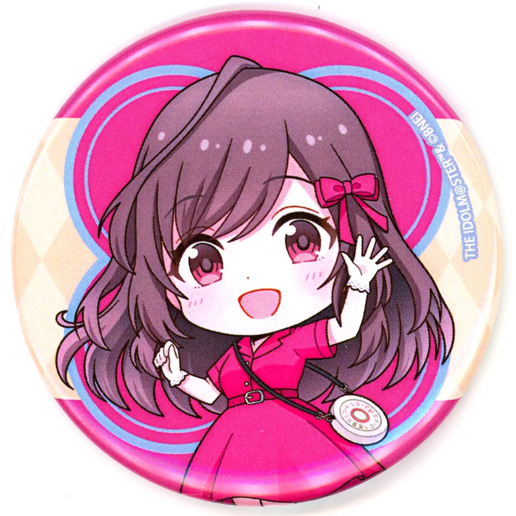 月岡恋鐘 「アイドルマスターシリーズ×西武園ゆうえんち レトロフェス 缶バッジ ミニキャライラスト BOX シャイニーカラーズ」
