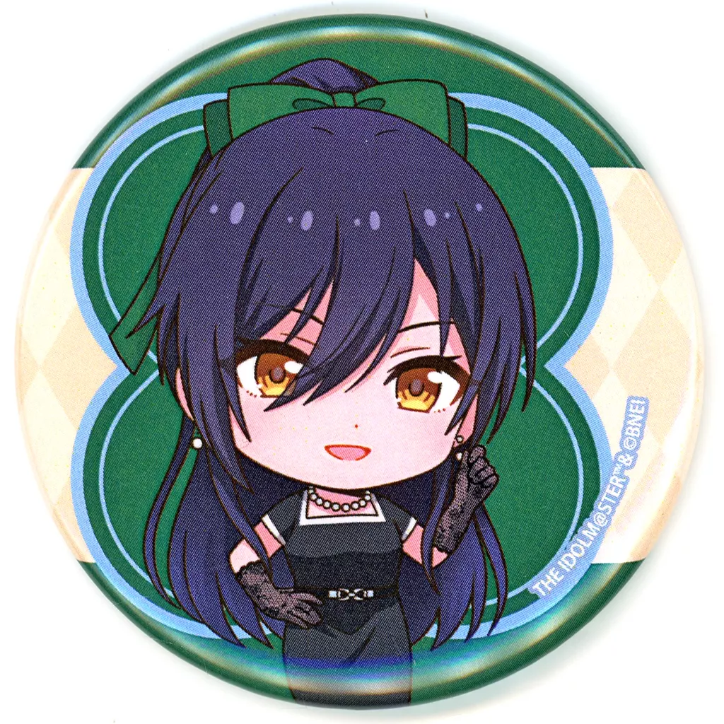 白瀬咲耶 「アイドルマスターシリーズ×西武園ゆうえんち レトロフェス 缶バッジ ミニキャライラスト BOX シャイニーカラーズ」