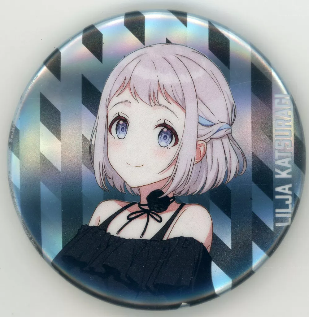 葛城リーリヤ(ホログラム) 「学園アイドルマスター BLACK COLLECTION by ZOZOTOWN 缶バッジ」