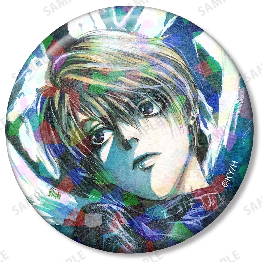 無道刹那(E) 「天使禁猟区 トレーディングカラーイラストホログラム缶バッジ」