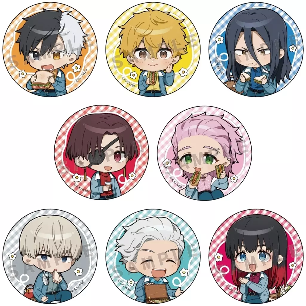 全8種セット 「WIND BREAKER トレーディング缶バッジ ピクニック/ミニキャラ」