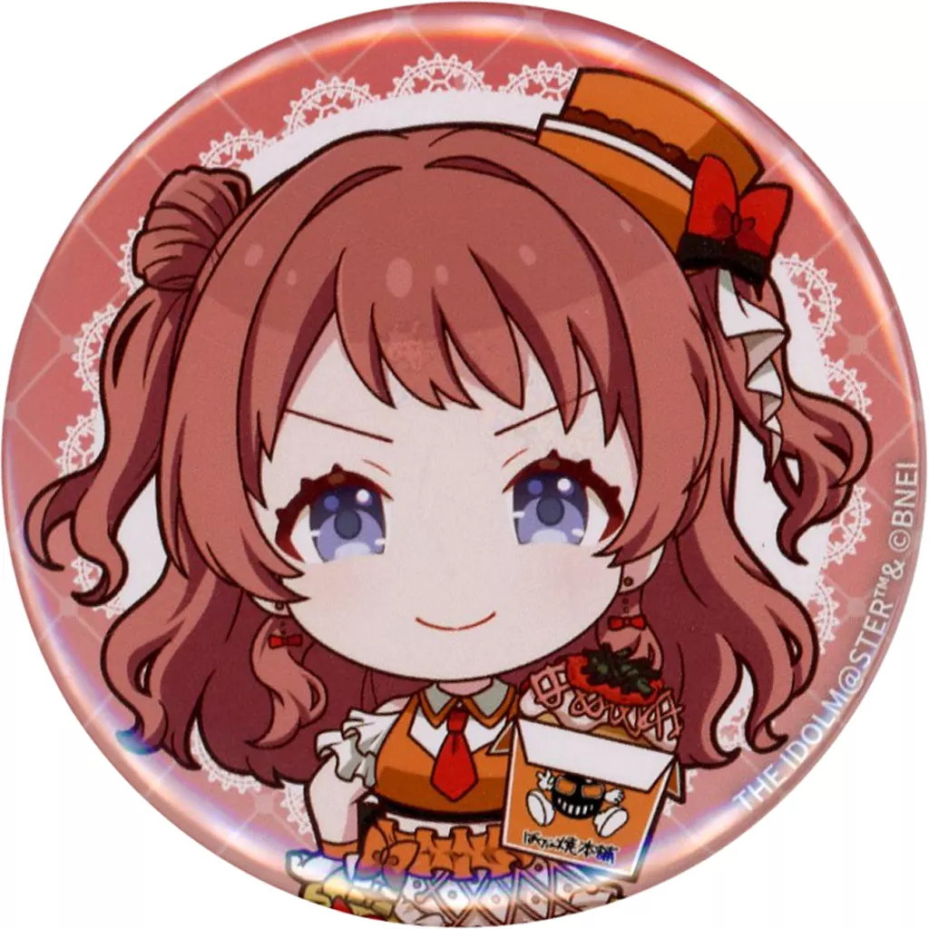 花海咲季 「学園アイドルマスター×ばくだん焼本舗 第2弾 池袋店限定 POP UP トレーディング缶バッジ」