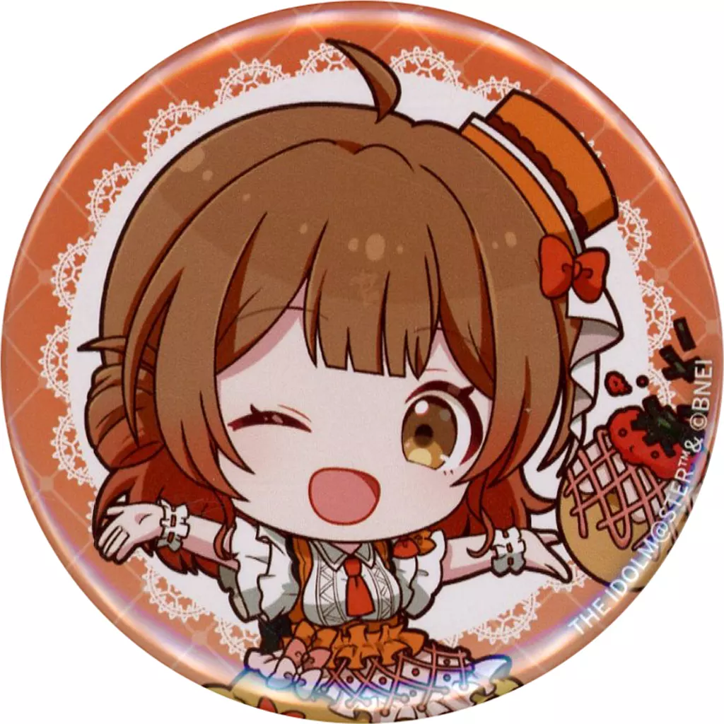 花海佑芽 「学園アイドルマスター×ばくだん焼本舗 第2弾 池袋店限定 POP UP トレーディング缶バッジ」