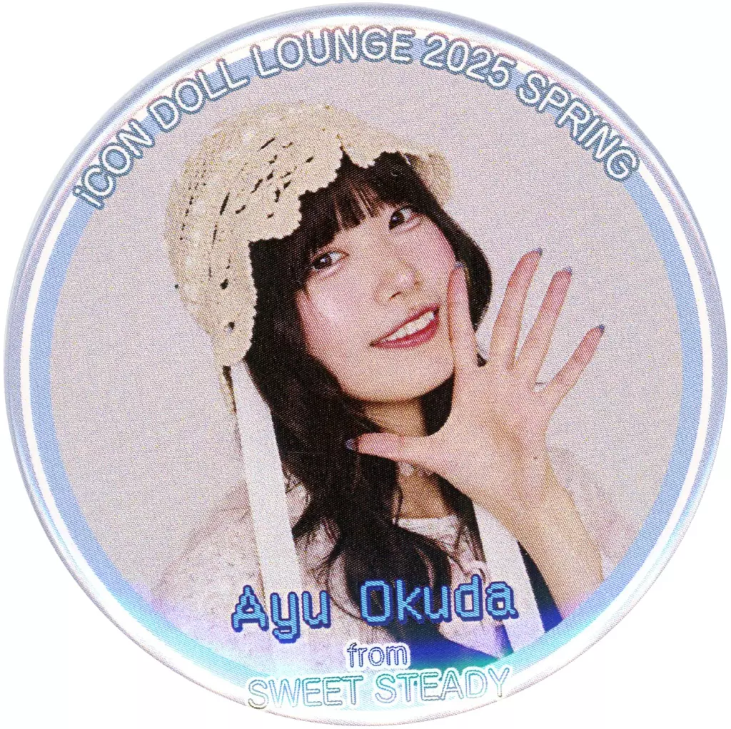 奥田彩友 生誕パーカー・缶バッジ 💙🐈‍⬛奥田彩友 生誕グッズ解禁🐈‍⬛💙 ♡奥田彩友考案＆命名♡ 生誕