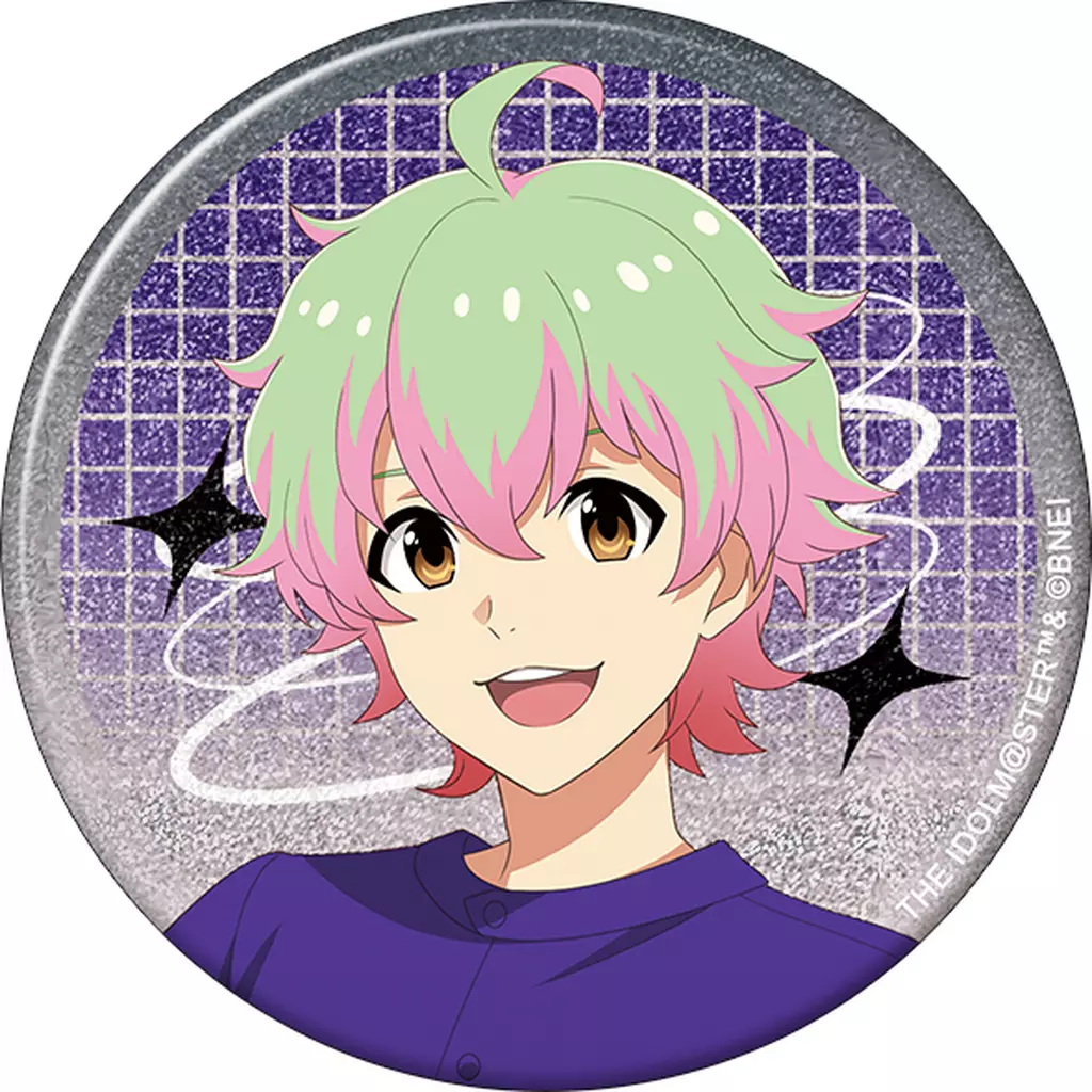 猫柳キリオ サマーマーケット グリッター缶バッジ 「アイドルマスター SideM」