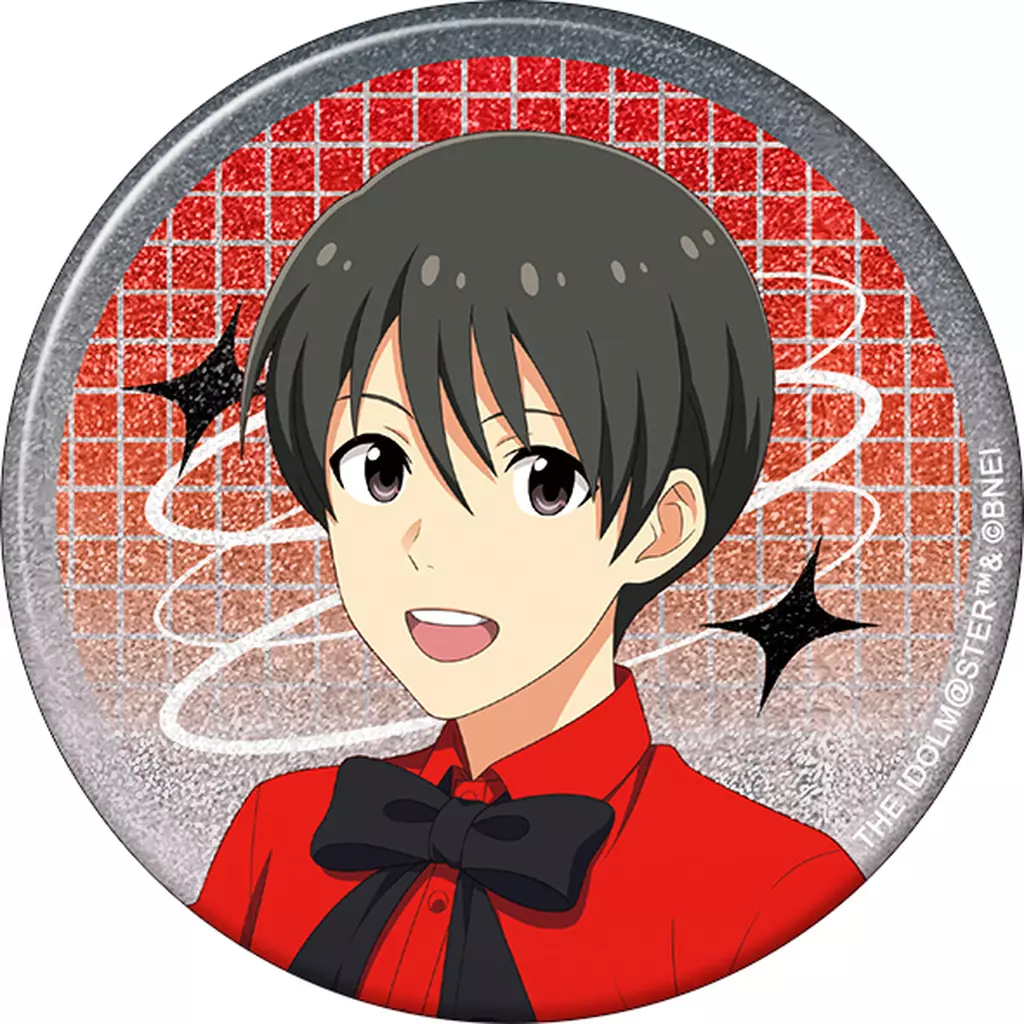 冬美旬 サマーマーケット グリッター缶バッジ 「アイドルマスター SideM」