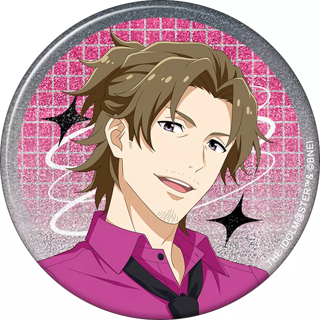 山下次郎 サマーマーケット グリッター缶バッジ 「アイドルマスター SideM」
