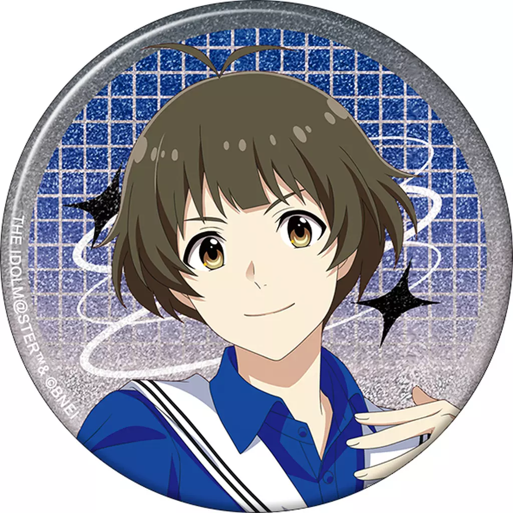 秋月涼 サマーマーケット グリッター缶バッジ 「アイドルマスター SideM」