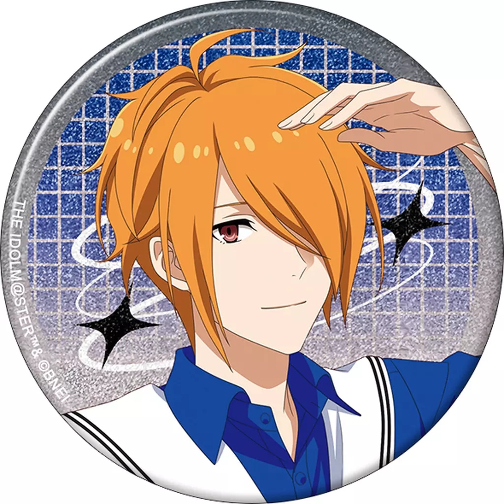 九十九一希 サマーマーケット グリッター缶バッジ 「アイドルマスター SideM」