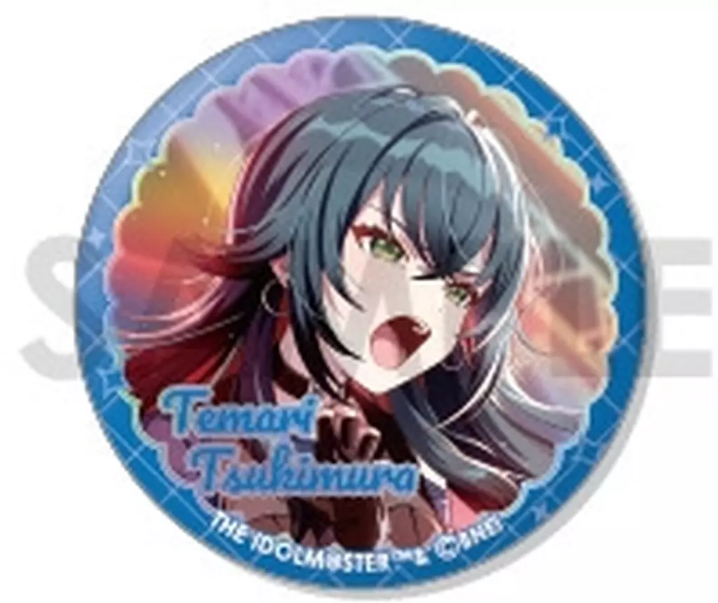月村手毬 「学園アイドルマスター トレーディングオーロラ缶バッジ Vol.1」