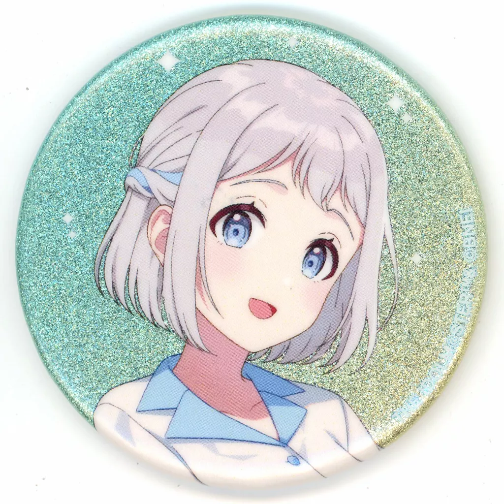 葛城リーリヤ 「学園アイドルマスター×ROUND1 描き下ろし ボウリングシャツver. トレーディンググリッター缶バッジ」