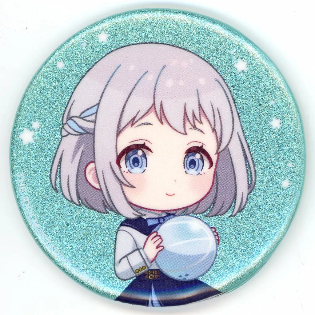 葛城リーリヤ 「学園アイドルマスター×ROUND1 トレーディング ちびキャラ 放課後のお出かけver. グリッター缶バッジ」