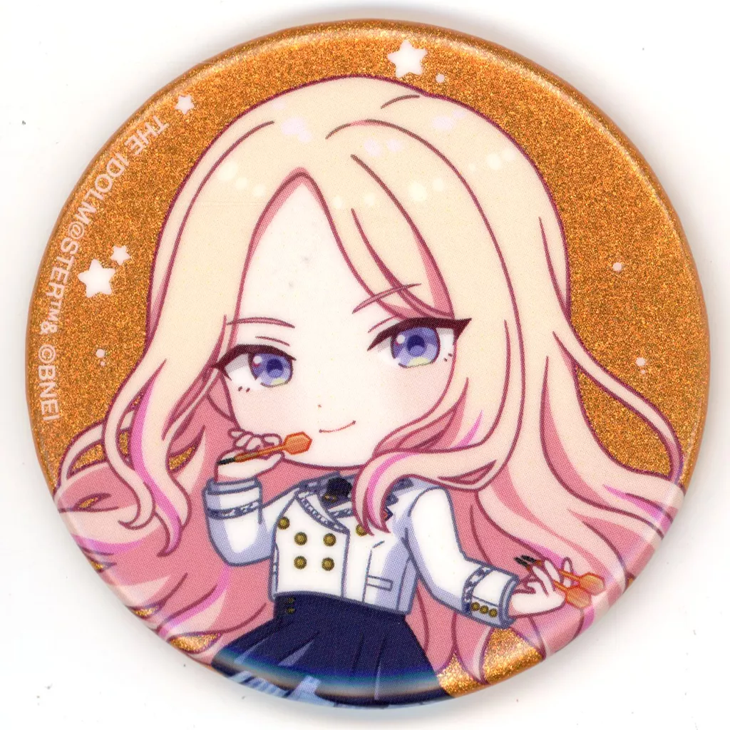 十王星南 「学園アイドルマスター×ROUND1 トレーディング ちびキャラ 放課後のお出かけver. グリッター缶バッジ」