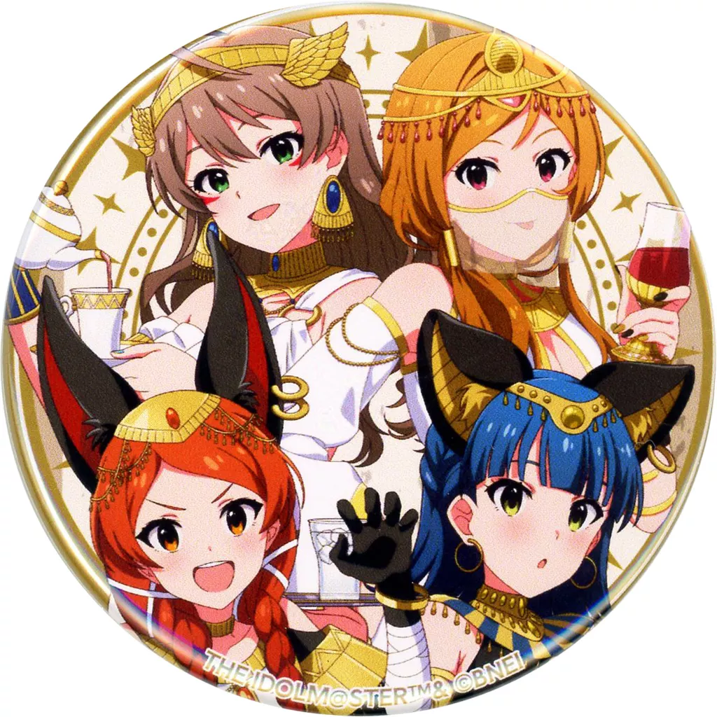 集合 「-World Wide Meal- MILLION ANCIENT アイドルマスター ミリオンライブ!×STELLAMAP CAFE トレーディング缶バッジ MILLION ANCIENT Ver.」