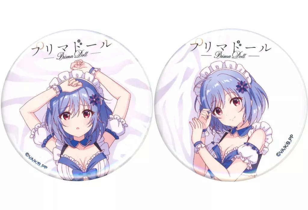 箒星(メイド水着) 缶バッジセット(2個セット) 「プリマドール」 Mios限定