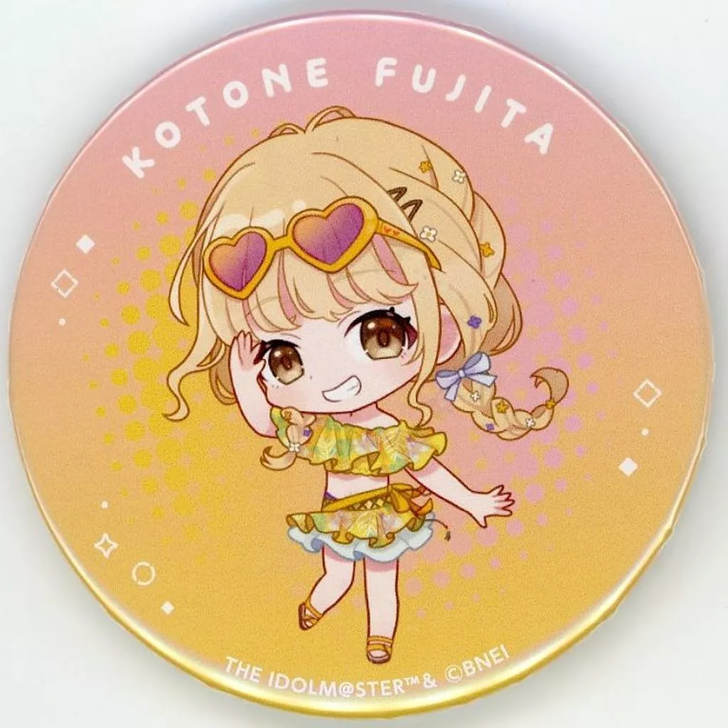 藤田ことね 「学園アイドルマスター×SWEETS PARADISE 第3弾 トレーディングミニキャラ缶バッジ」