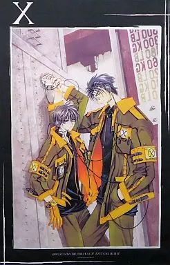X　司狼神威　桃生封真 司狼神威&桃生封真-CLAMP展UV插画卡| CLAMP展UV插画卡- X战记｜千岛