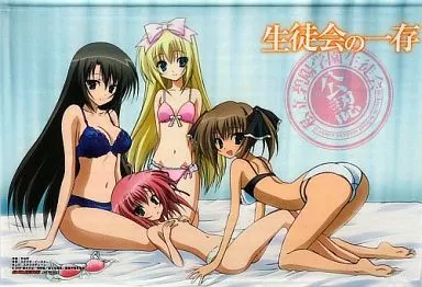 知弦＆くりむ＆真冬＆深夏  「DVD 生徒会の一存」 全6巻 ゲーマーズ購入特典