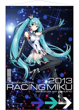 タペストリー　レーシングミク 2013Ver. タペストリー 「キャラクターボーカルシリーズ01 初音ミク」
