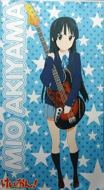 タペストリー　秋山澪 等身大タペストリー 「Blu-ray/DVD けいおん!」 とらのあな全巻購入特典