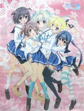 ダカーポ タペストリー 各種 駿河屋 -<中古>ヒロイン集合 アニメ描き下ろしB2タペストリー